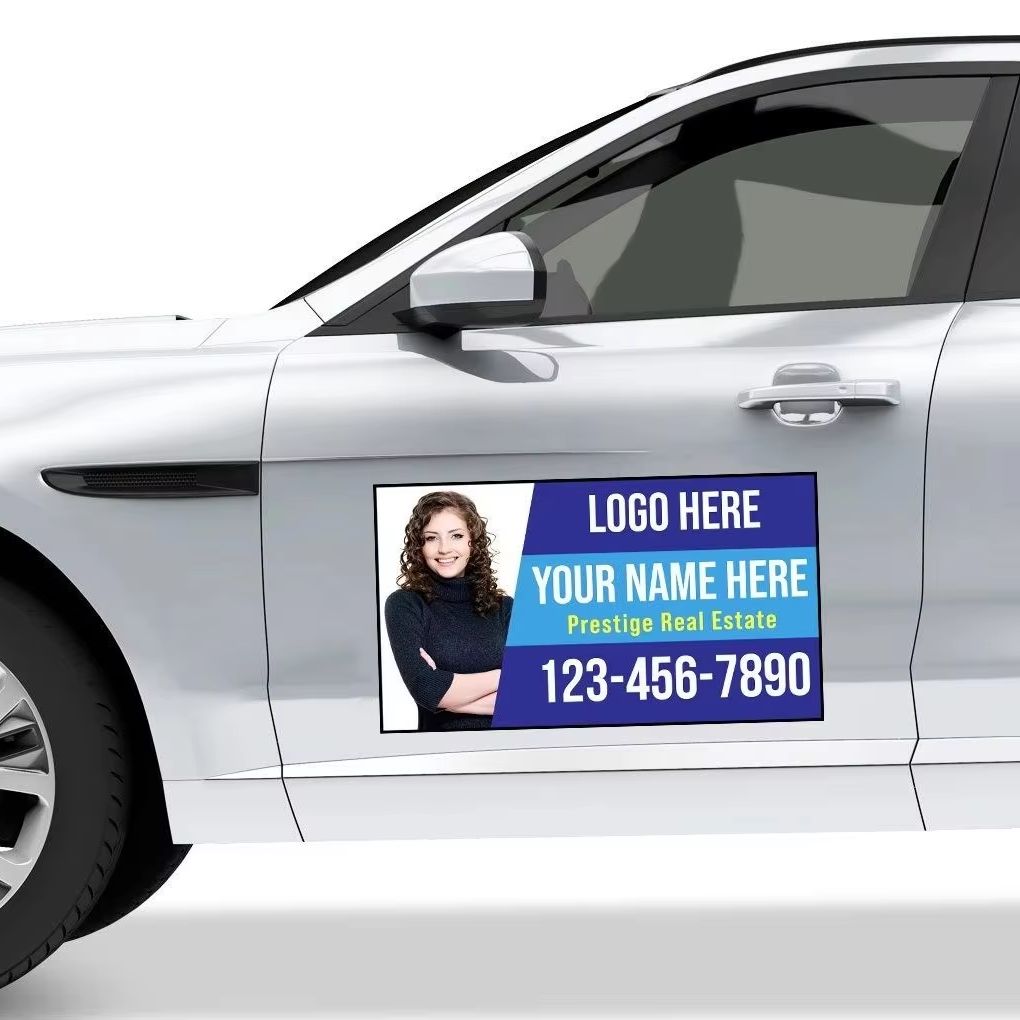 Wall Sticker - Custom Die‑Cut Car Magnet Sticker,Personalized Logo