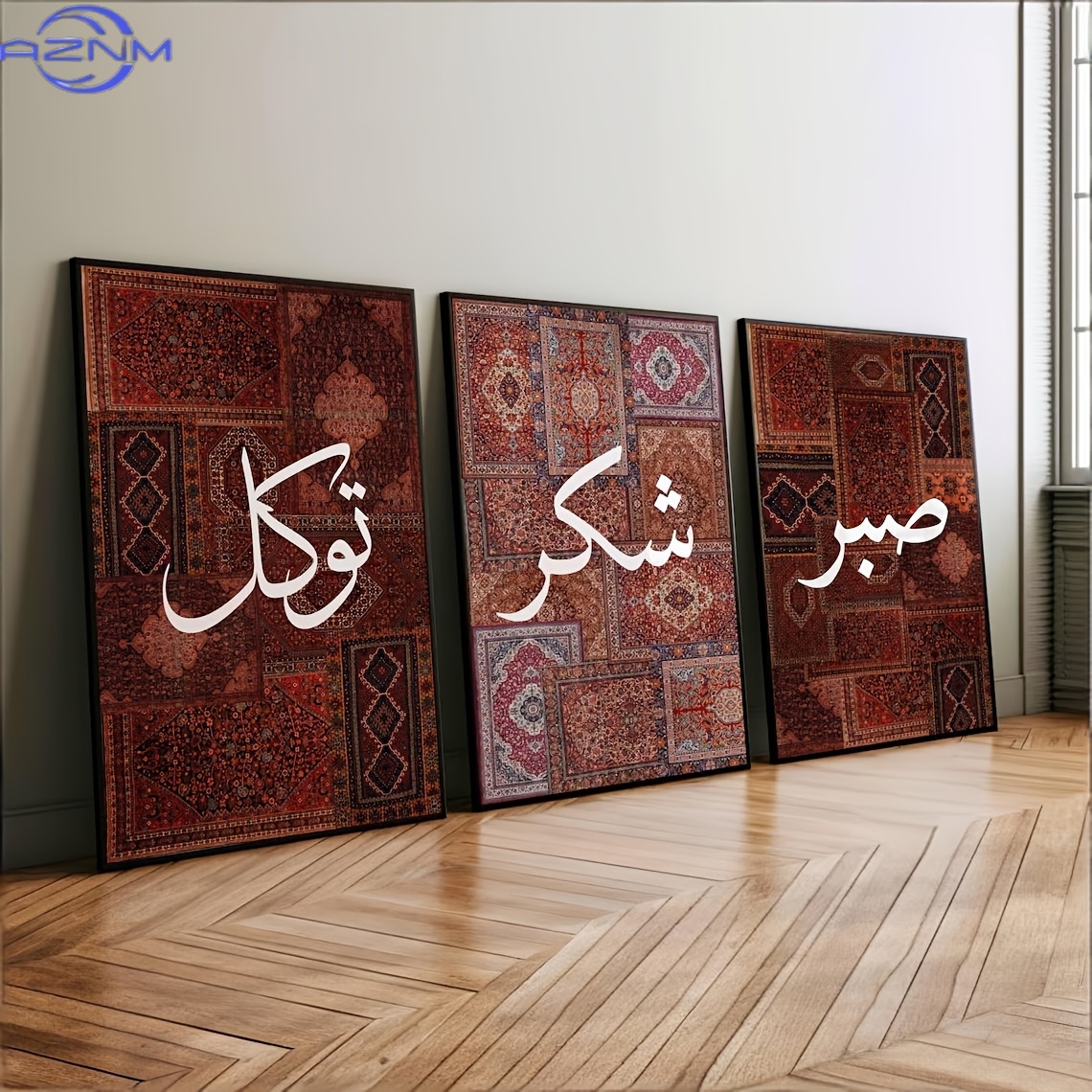 2D FLAT 3pcs Set Unframed Boho - Abstract Canvas Set review and price