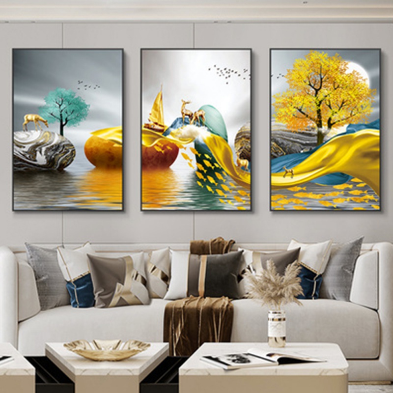 3pcs/Set frameless 3 Nordic Lu - Abstract Canvas Set review and price