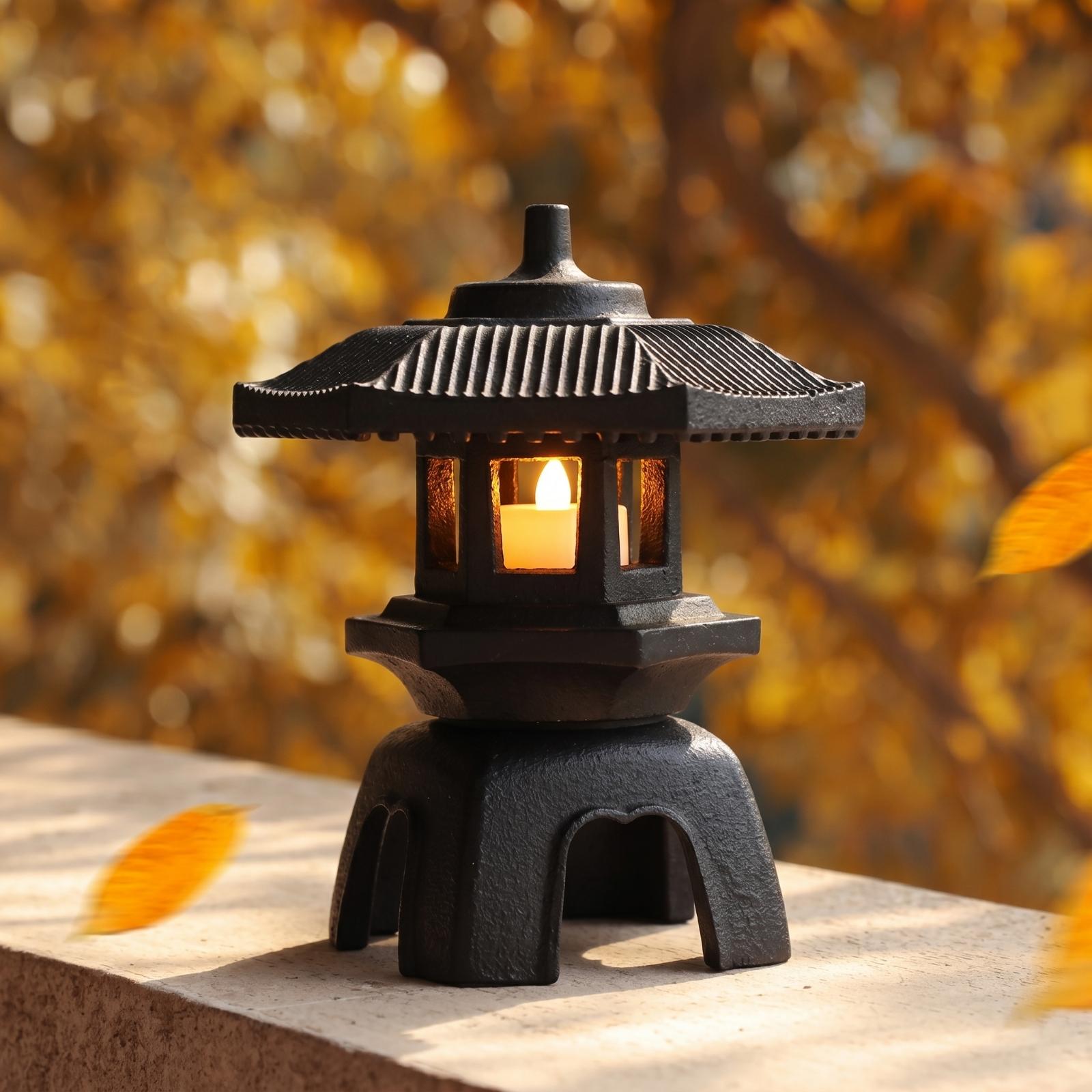 Cast Iron Lantern Openwork Can - Candle Holder Decor review and price