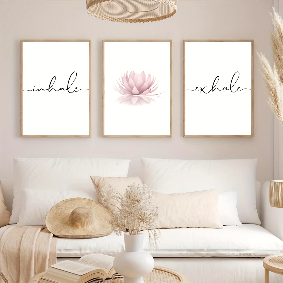 3pcs/set Inhale Exhale Zen Abs - Abstract Canvas Set review and price