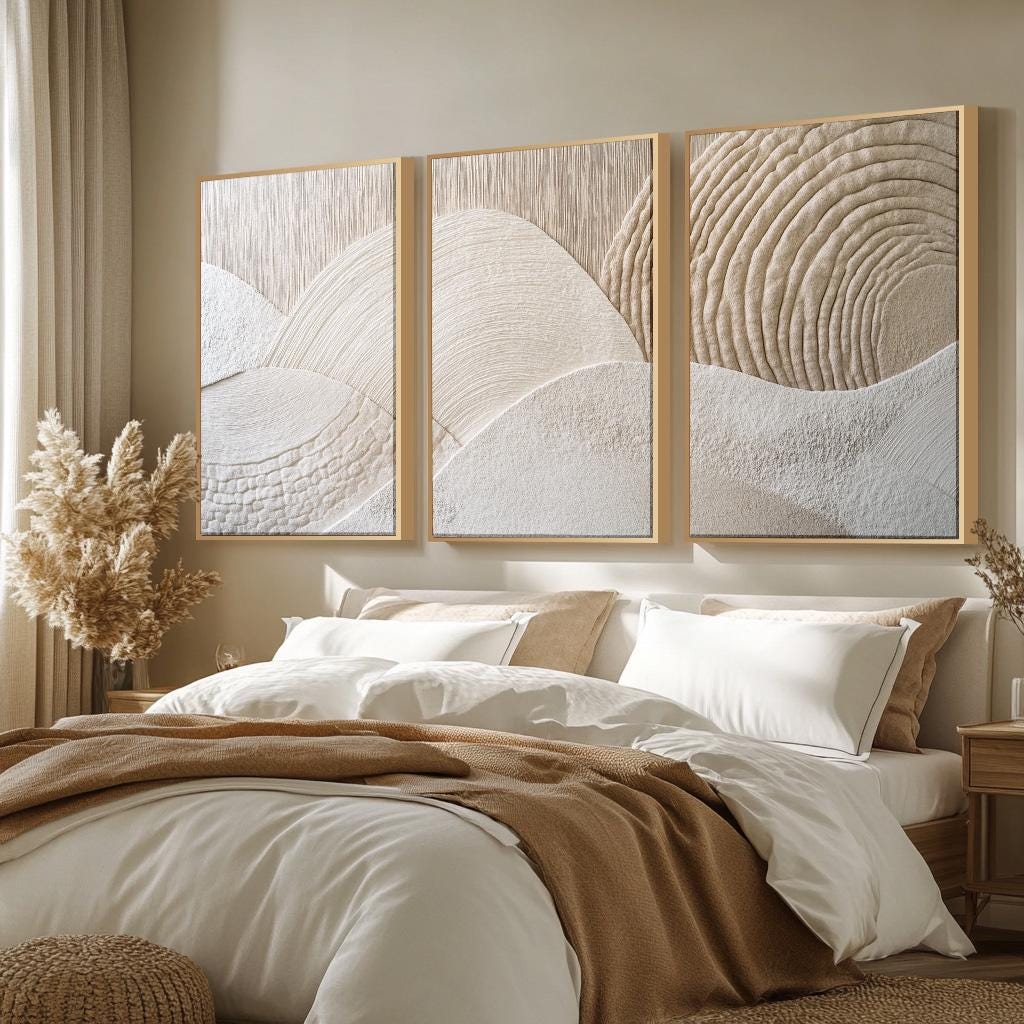 3pcs Frameless Canvas Painting - Abstract Canvas Set review and price