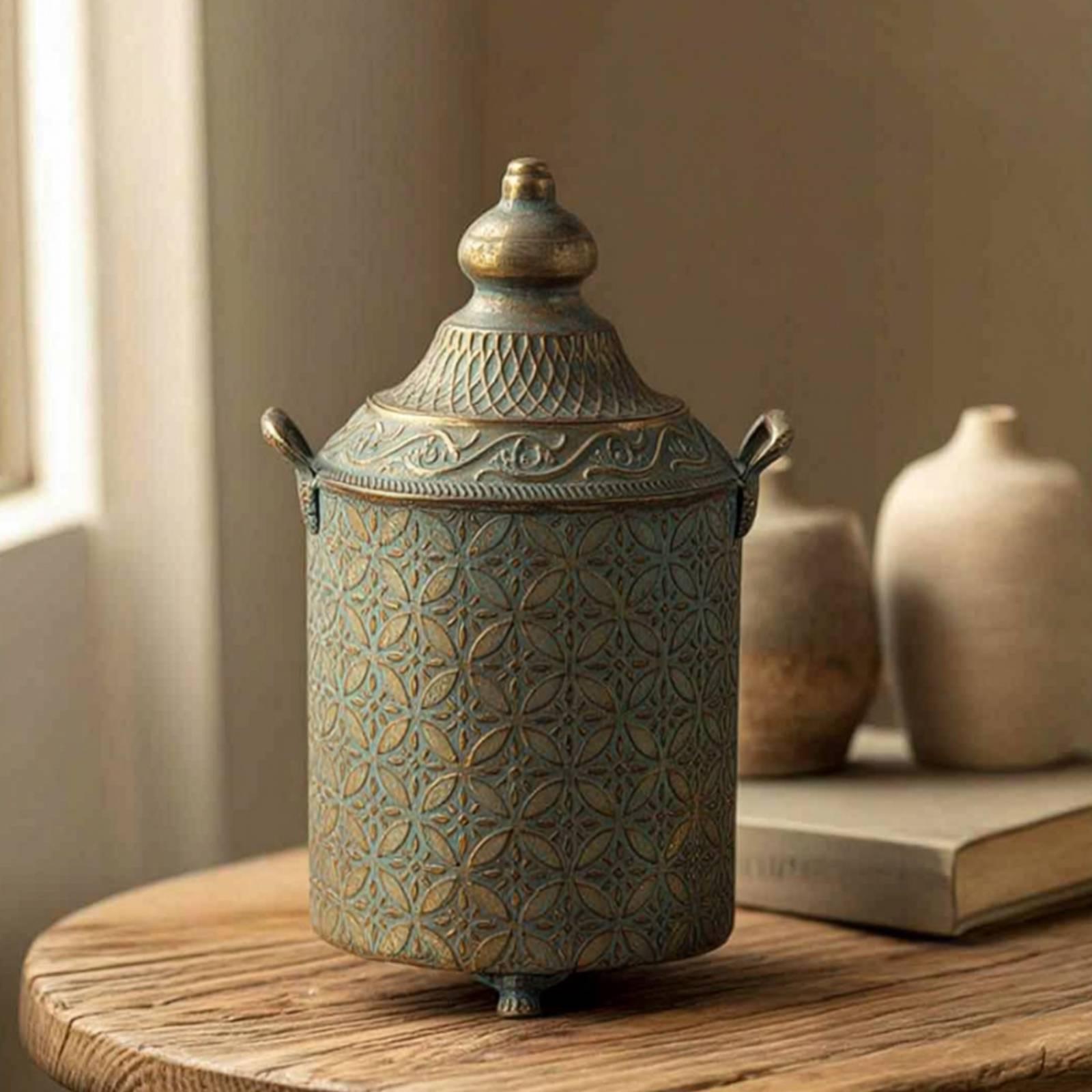 Patina Finished Metal Decorati - Vase Decor review and price