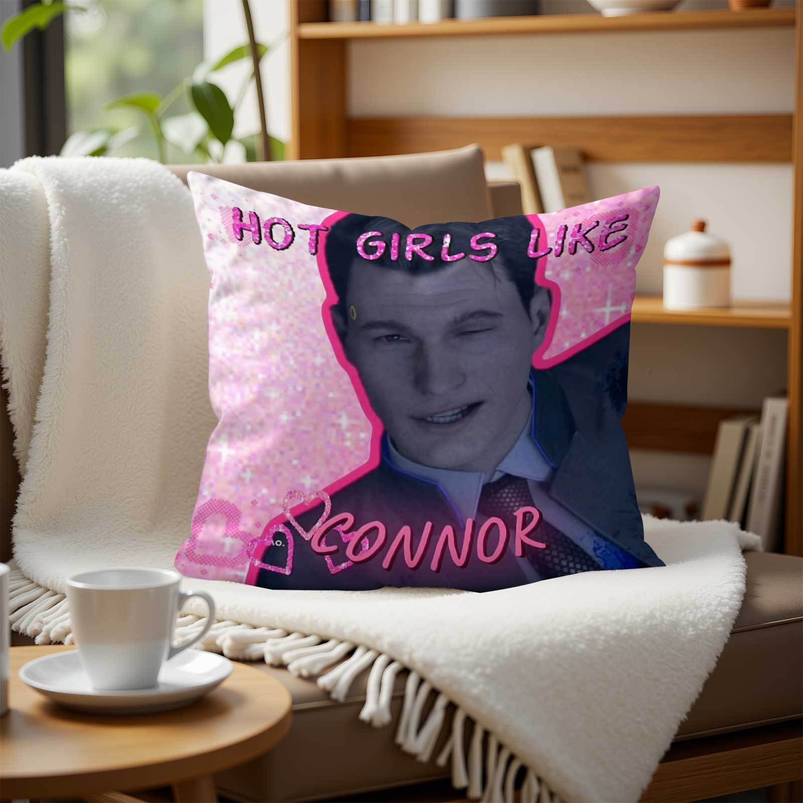 Customize 1pc CONNOR SO HOT Pi - Throw Pillow review and price