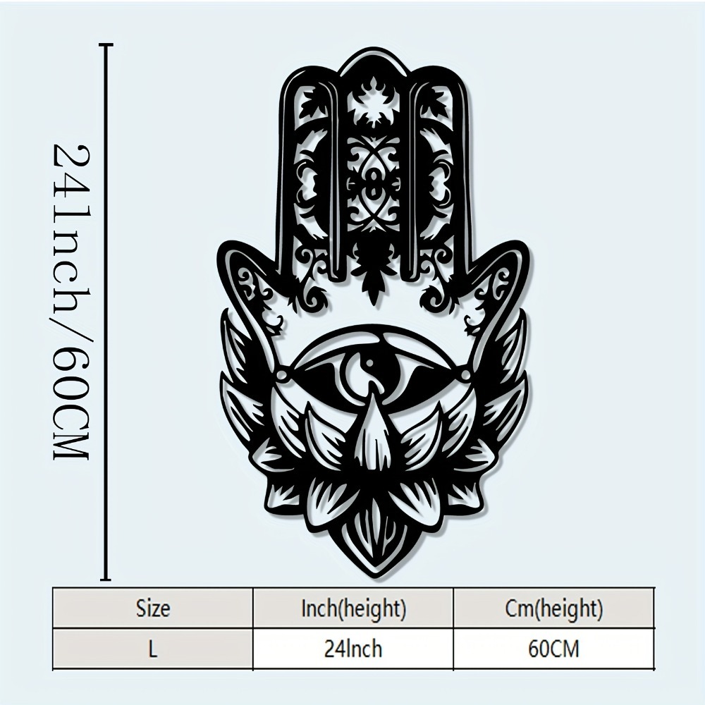 CIFBUY Hamsa Hand Evil Eye Met - Wall Art review and price