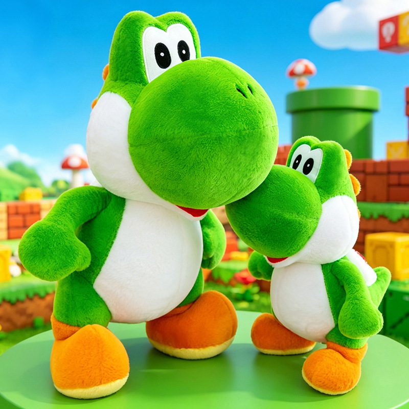 Cute Yoshi Green Dinosaur Plus - Throw Pillow review and price
