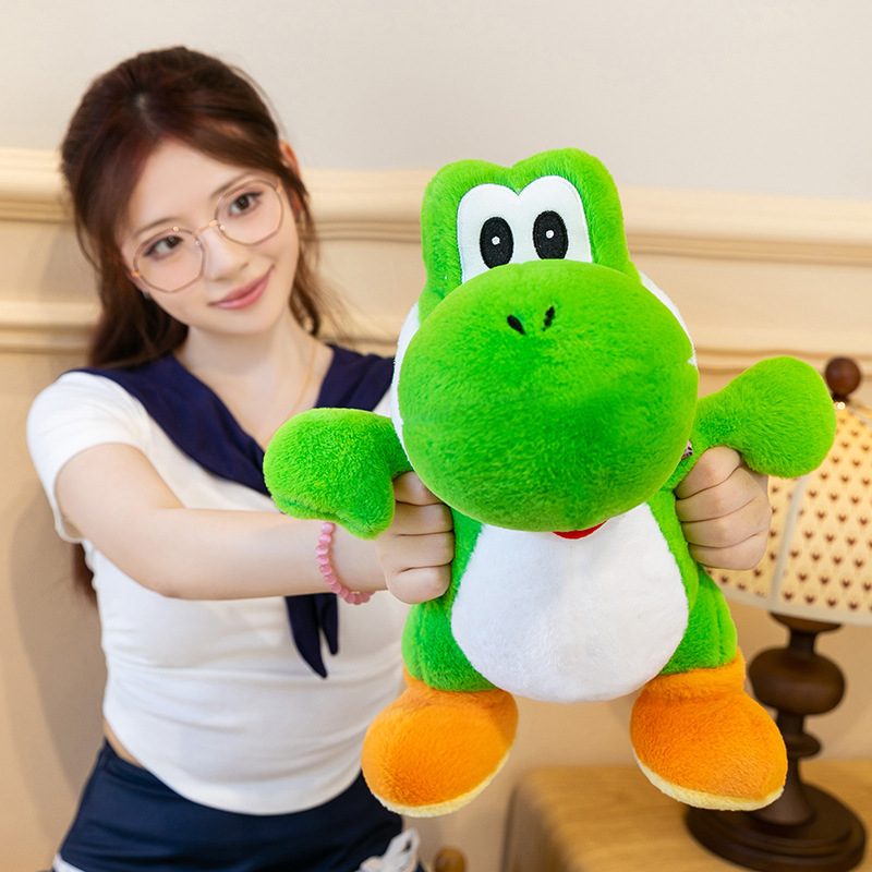 Cute Yoshi Green Dinosaur Plus - Throw Pillow review and price