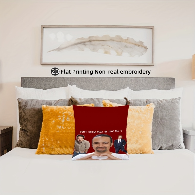 Customize 1pc Lin-Manuel Miran - Throw Pillow review and price