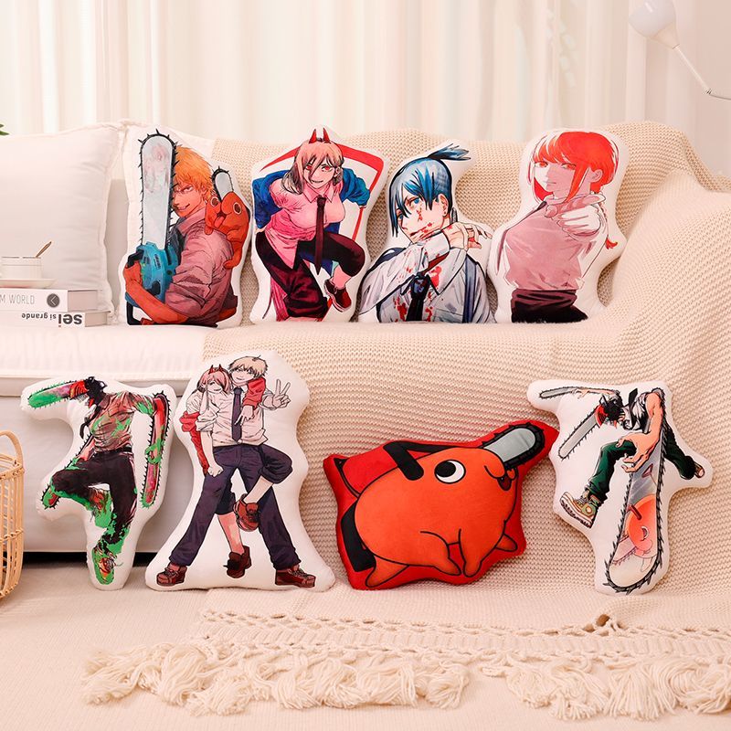 45cm Chainsaw Man Irregular Sh - Throw Pillow review and price