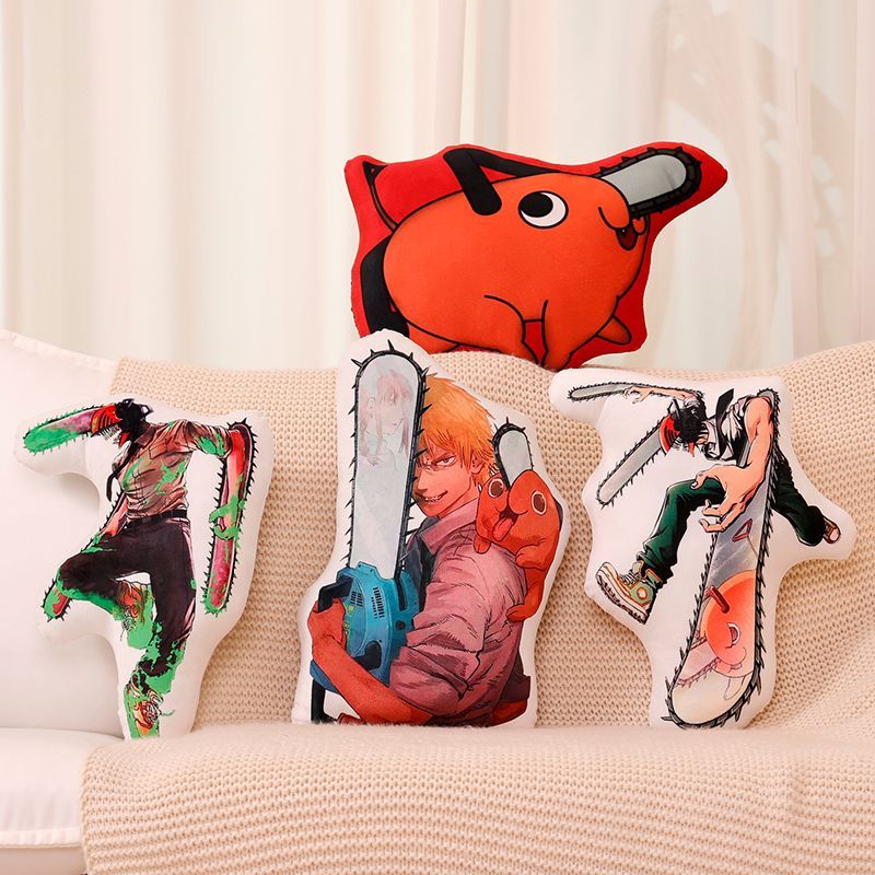 45cm Chainsaw Man Irregular Sh - Throw Pillow review and price