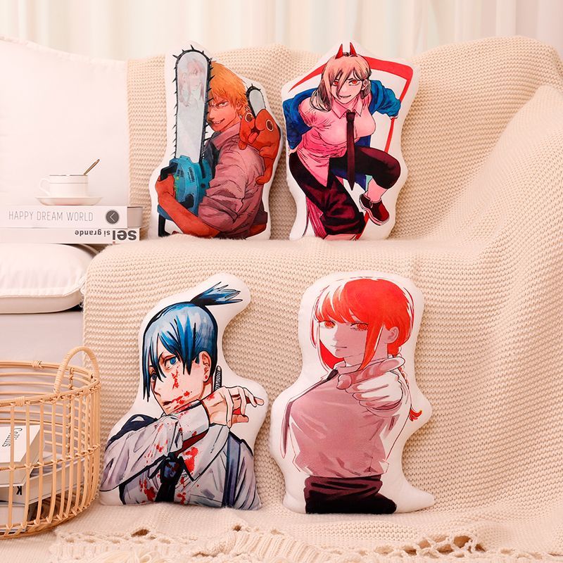 45cm Chainsaw Man Irregular Sh - Throw Pillow review and price