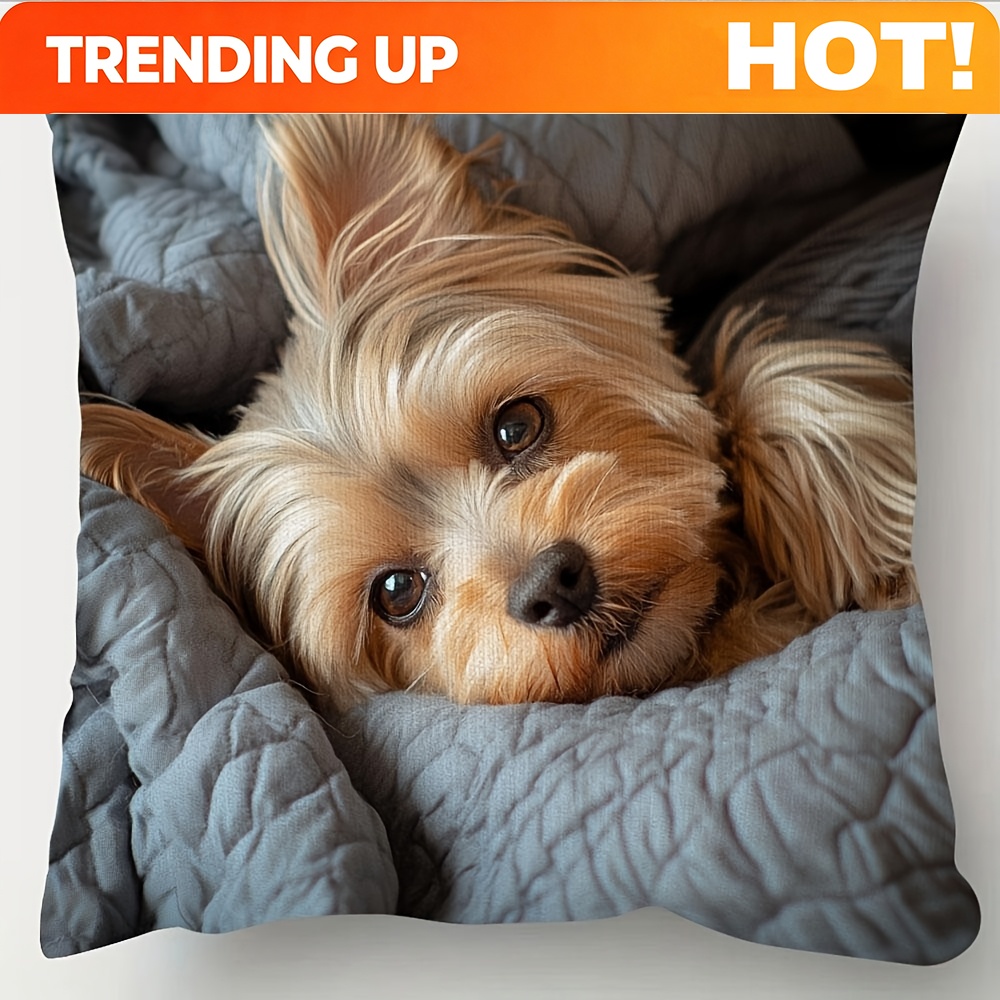 Customize 1pc Yorkshire Terrie - Throw Pillow review and price