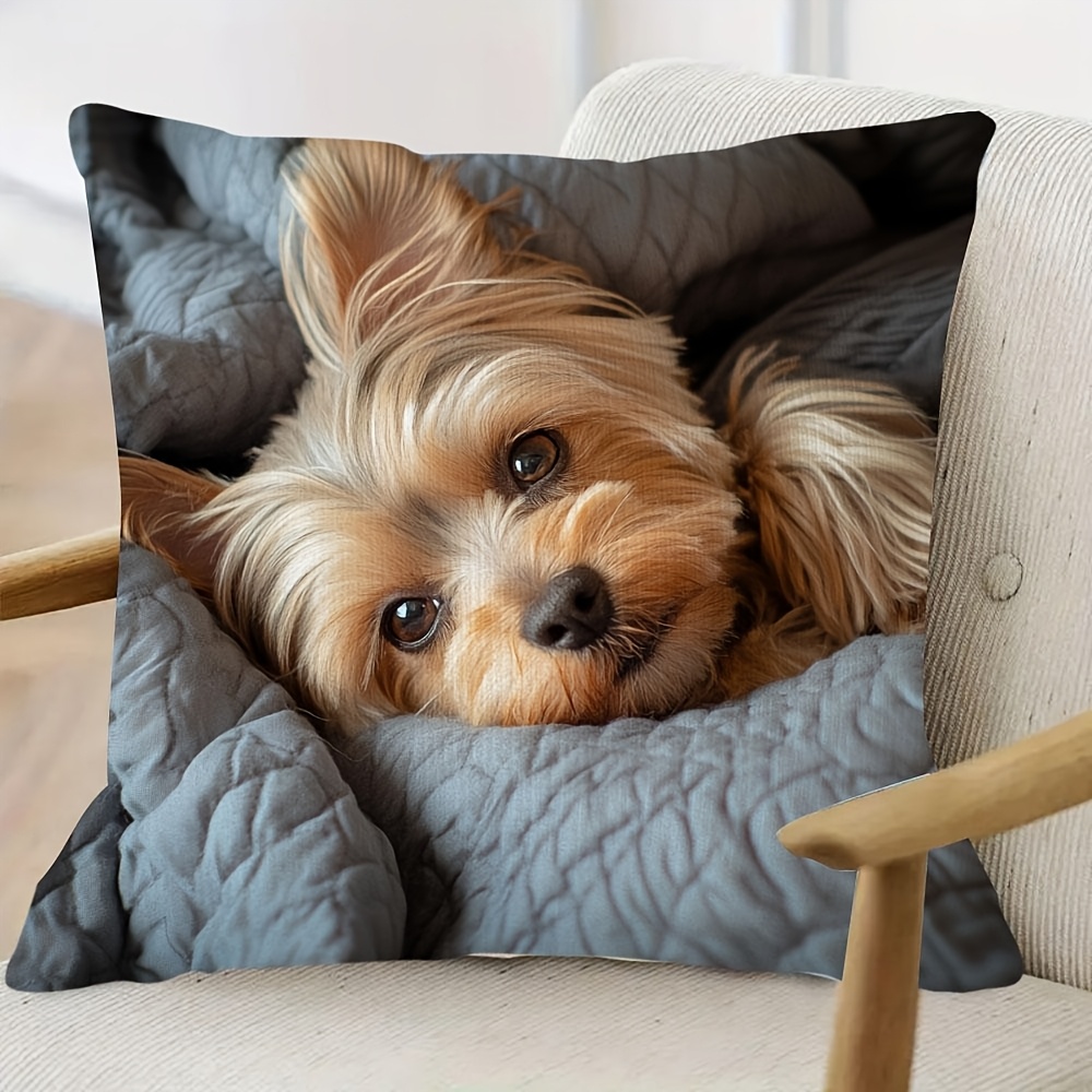 Customize 1pc Yorkshire Terrie - Throw Pillow review and price