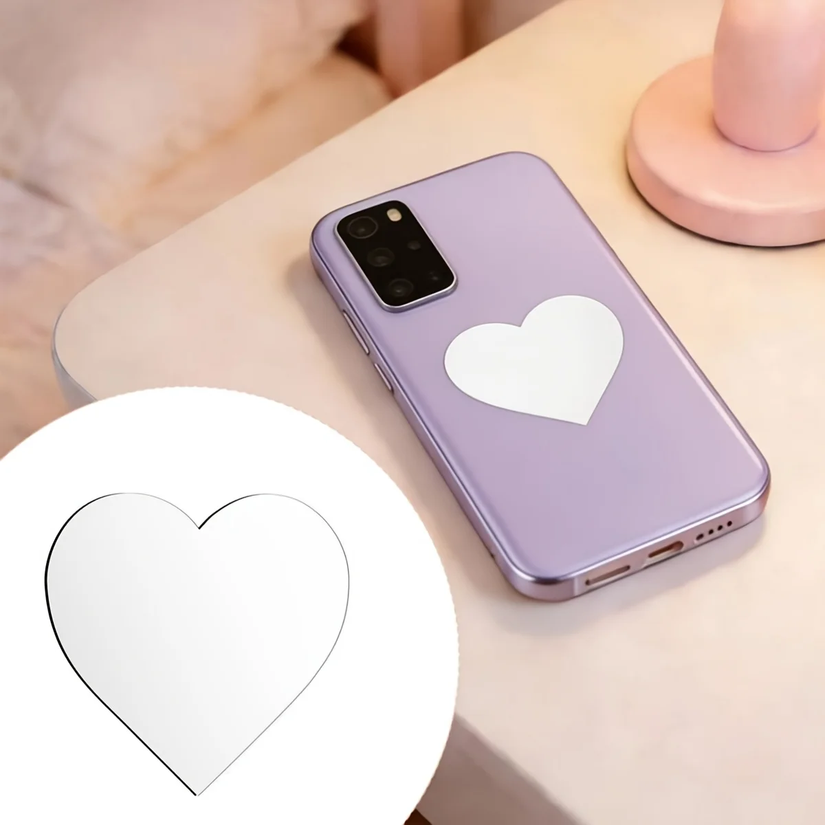2pcs Phone Mirror Stickers,Mak - Decorative Mirror review and price