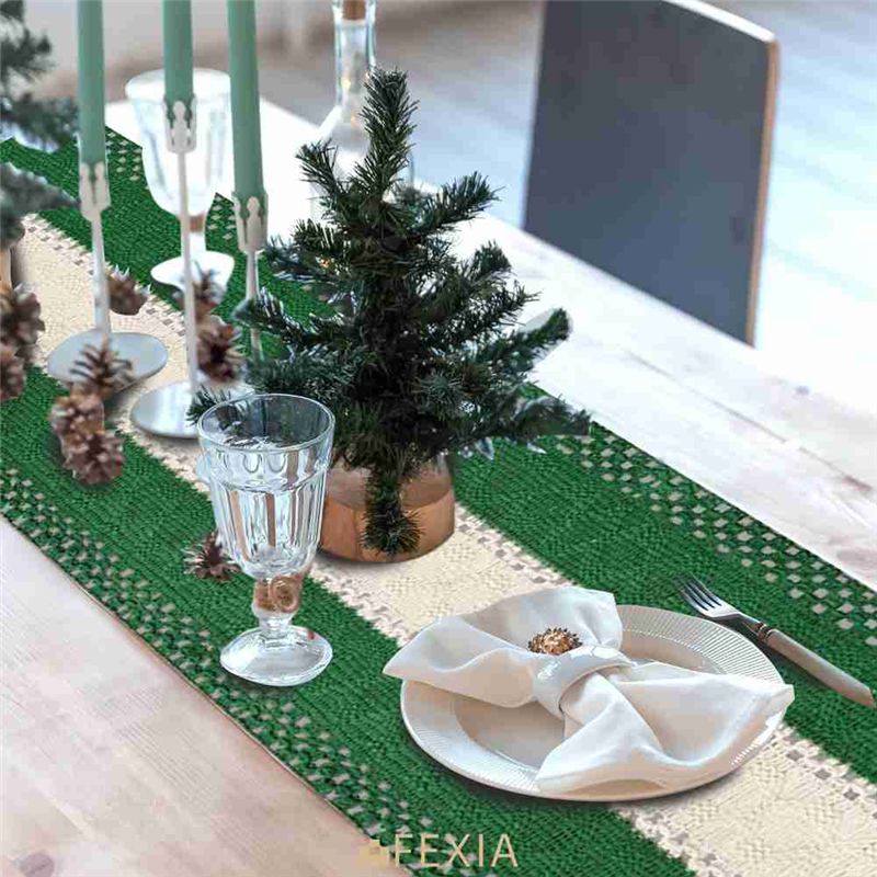 DT15 Boho Farmhouse Table Runn - Table Runner review and price